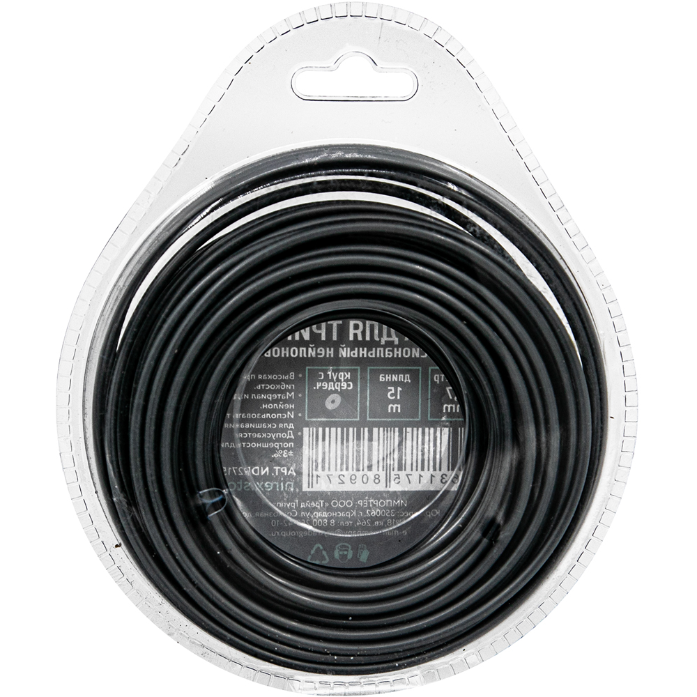 Леска NIREX DUAL ROUND 2,7*15 м (круг с сердечником)   NDR2715-55