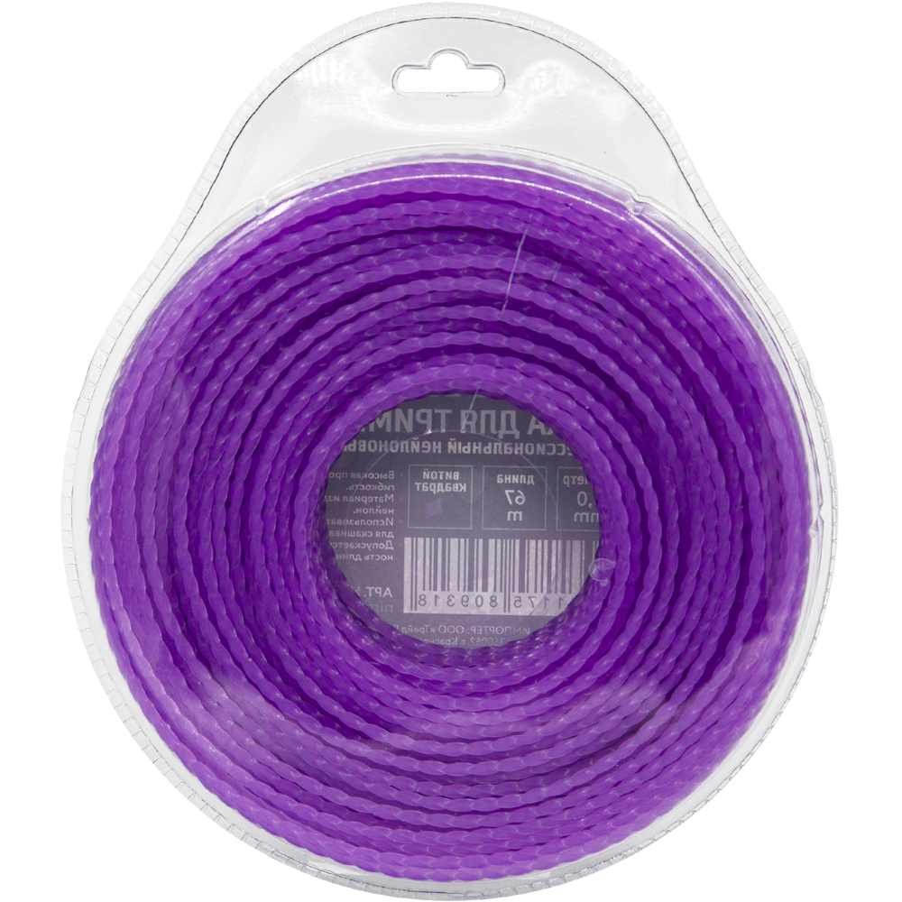 Леска NIREX TWISTED 3,0*67 м (витой квадрат) NTS3067-59